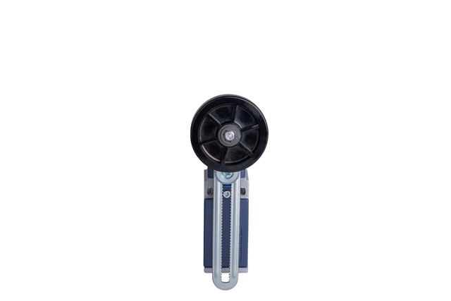 L51 Metal Gövde 50 mm Lastik Ayarlanabilir Kollu Makara Ayarlı Makara Yavaş Hareketli 1NO+1NC Sınır Şalter